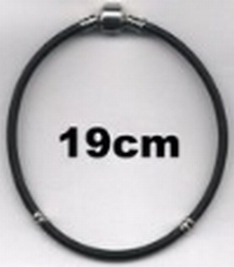 Armband van rubber 19 cm
