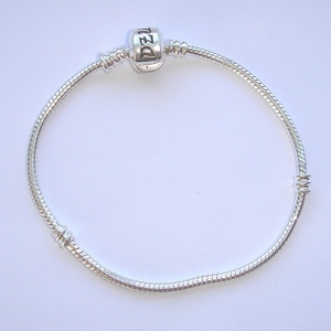 925 Silver bracelet, diameter 3 mm, length 20 cm