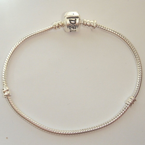 Zilveren armband Ø 2,5 mm lengte 19 cm