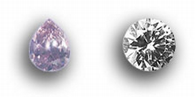 Cubic zirconia Ø 2 mm lavandel ROUND