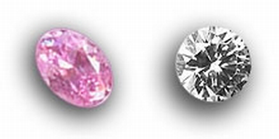 Cubic zirconia Ø 2 mm pink ROUND