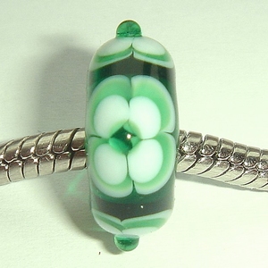 Dark green with double flowers