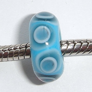 Turquoise with circles