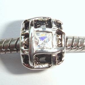 Network with white zirconia's