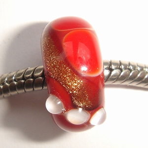 Red with goldstone fantasy