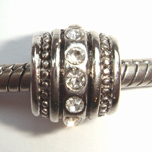 Barrel with 2 rows of dots and one row of zirconia's