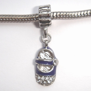 Pendant blue shoe