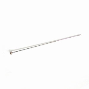 Zilveren headpins met bolletje, 4 cm, Ø 0,5 mm