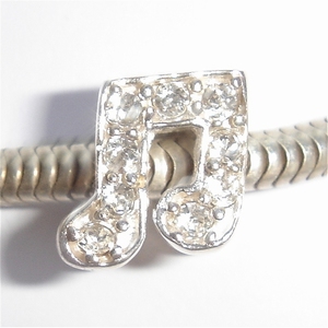 Music Notes with Zirconia's