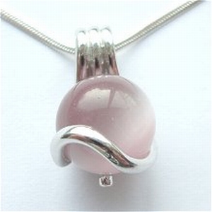 Sterling silver interchangeable pendant 1