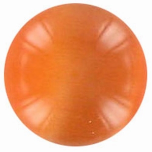 Dark peach cateye ball