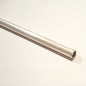 Fine 999 silver tubing  5.08 x 4.37 mm, length 30,5 cm
