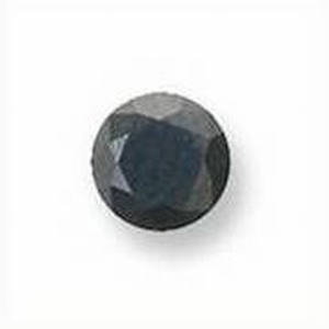 Cubic zirconia Ø 2 mm black