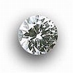 Cubic zirconia white Ø 2.25 mm 