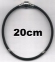 Armband van rubber 20 cm 