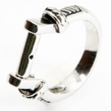 925 silver changeable ring, 17 mm 