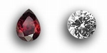 Zirconia garnet Ø 2 mm ROND 