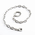 Chain bracelet for the click on's, 21 cm 