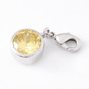 Yellow zirconia round 