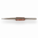 Stainless Steel Medium Tweezers with fibre Grip Handle 