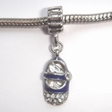 Pendant blue shoe 