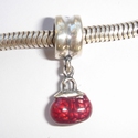 Red purse pendant 