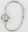 European style watch silver, length 20 cm 