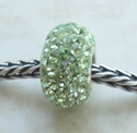 Light green swarovski 