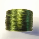 SK28 - Olive green satin cord, 5 m 