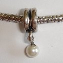 Pendant with little pearl 
