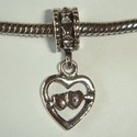 Pendant with big heart 